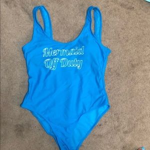 One Piece bathing suit